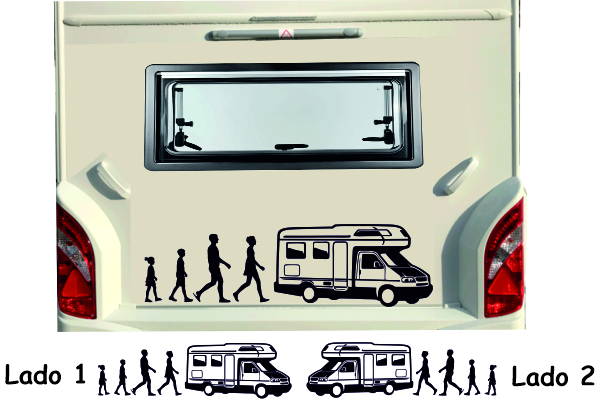 FENDT XL autocollant sticker camping car caravane caravan 4 Pièces